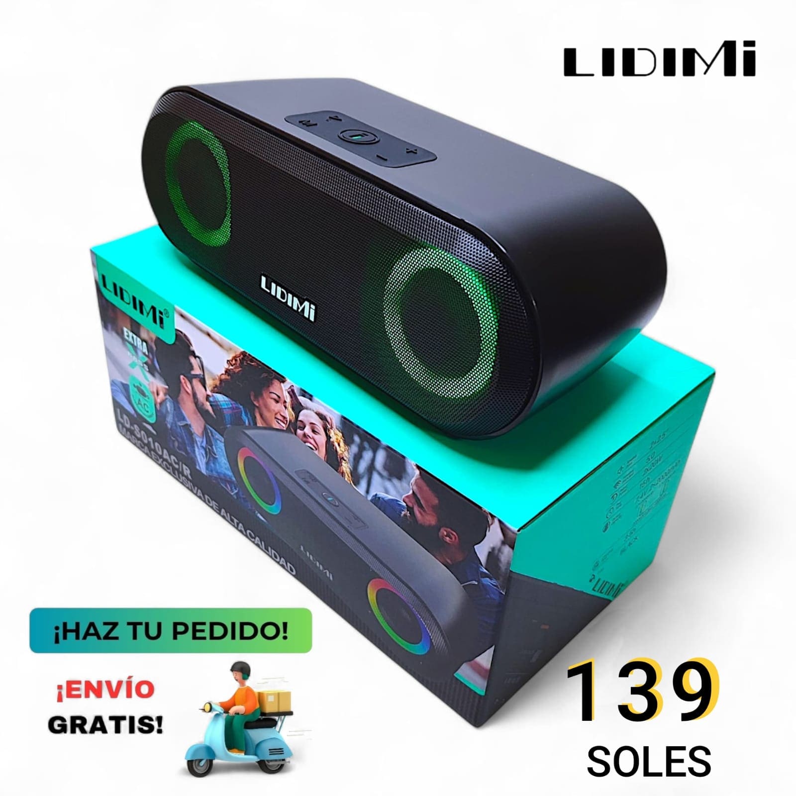 Parlante LIDIMI LD-S010AC/R (original)