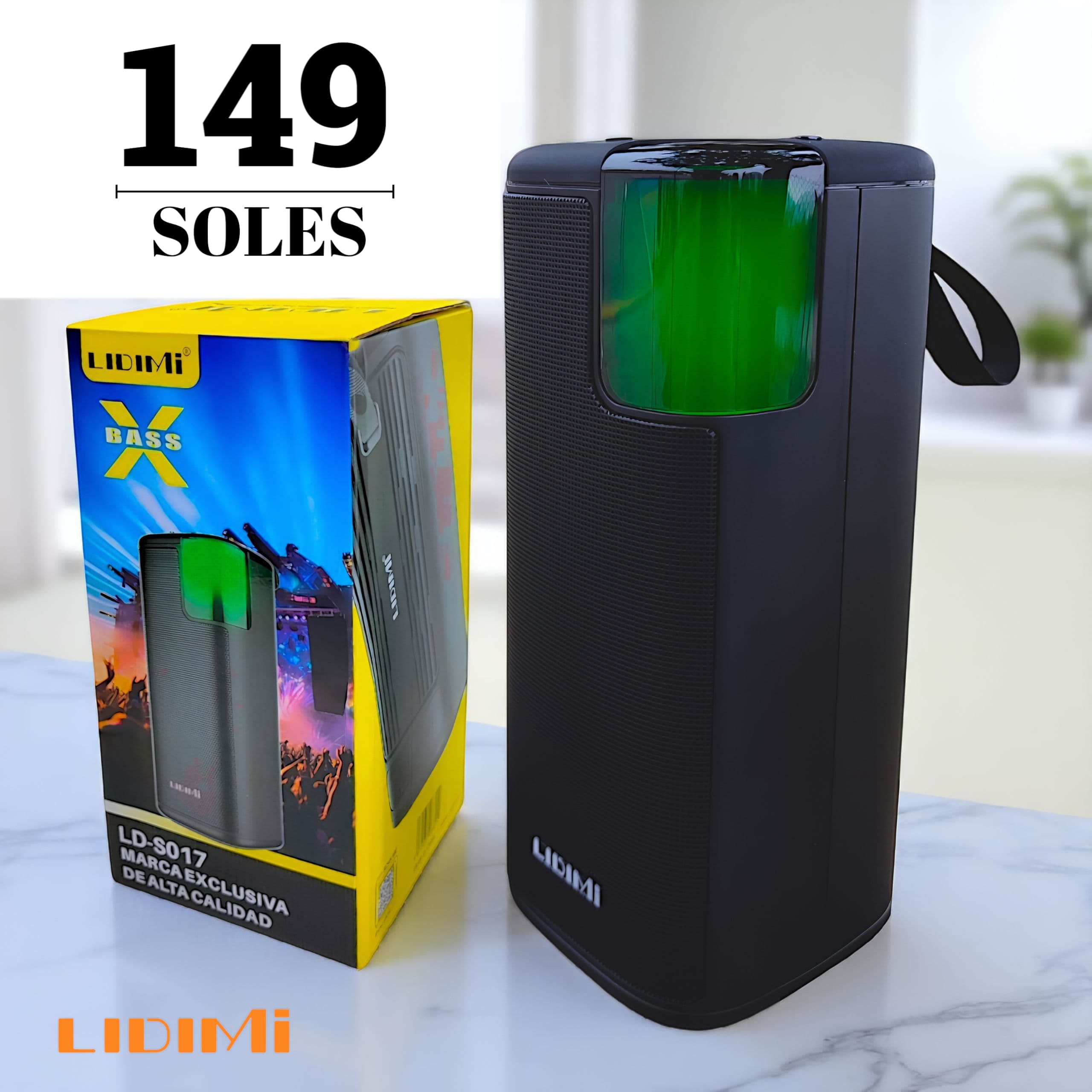 Parlante EXTRA BASS de 40 watts LIDIMI LD-S017 (Original)