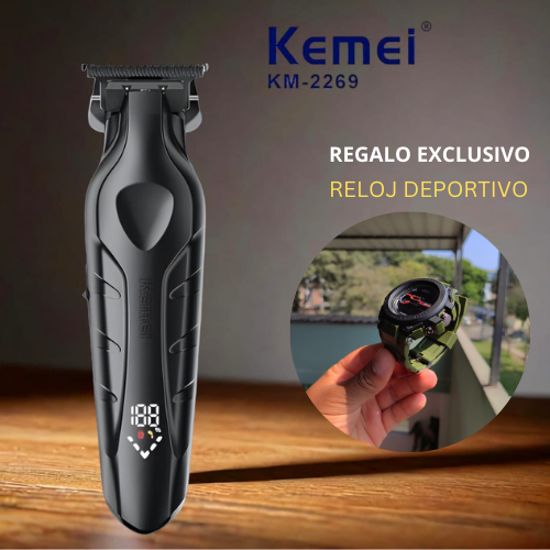 MAQUINA DE CORTAR CABELLO KEMEI KM-2269 (original)