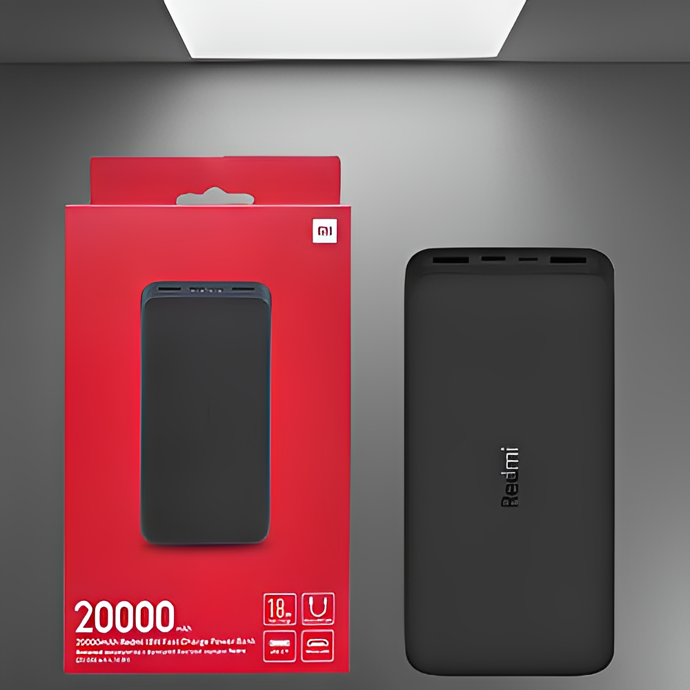 CARGADOR PORTATIL (original) Redmi Power Bank 20000 mAh